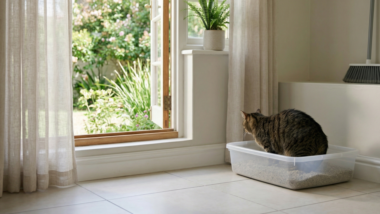 Mau cheiro na caixa de areia do gato: como evitar com a limpeza diária