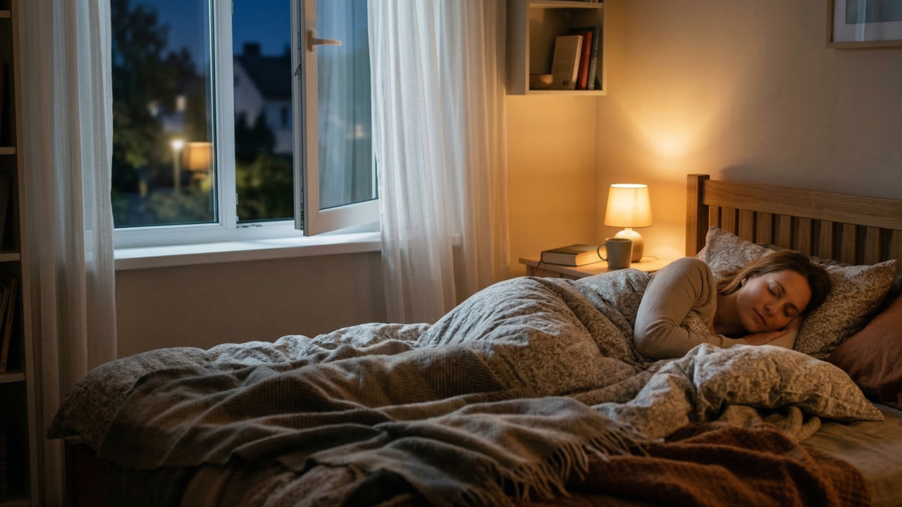 Poucos sabem o que significa dormir com uma janela aberta durante a noite