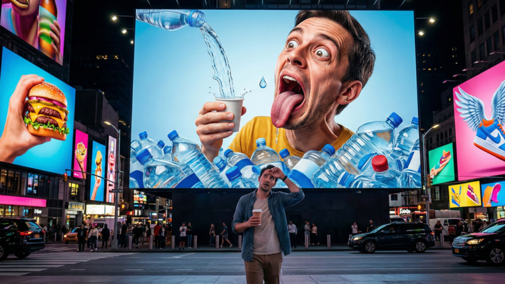 O contraste entre exagero e comparação simbólica na construção do texto