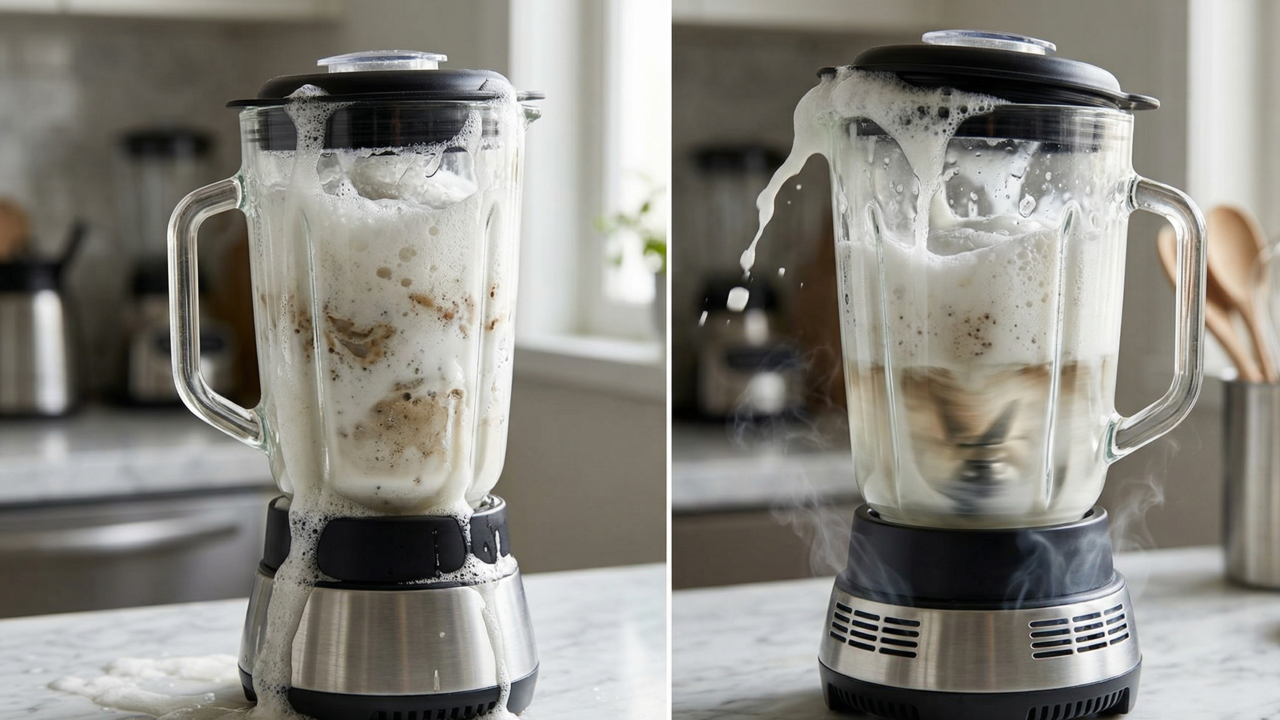 Como limpar o liquidificador em menos de 1 minuto usando apenas água e detergente