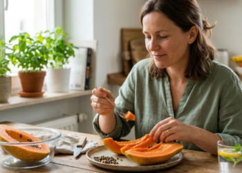 O que acontece com sua digestão quando você come mamão regularmente