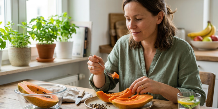 O que acontece com sua digestão quando você come mamão regularmente