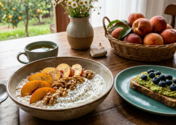 Pêssego na alimentação diária como aliado da saúde intestinal e cardiovascular