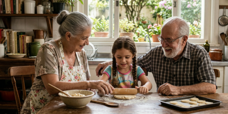 A psicologia diz que crianças que crescem próximas dos avós desenvolvem algo que dinheiro nenhum pode comprar