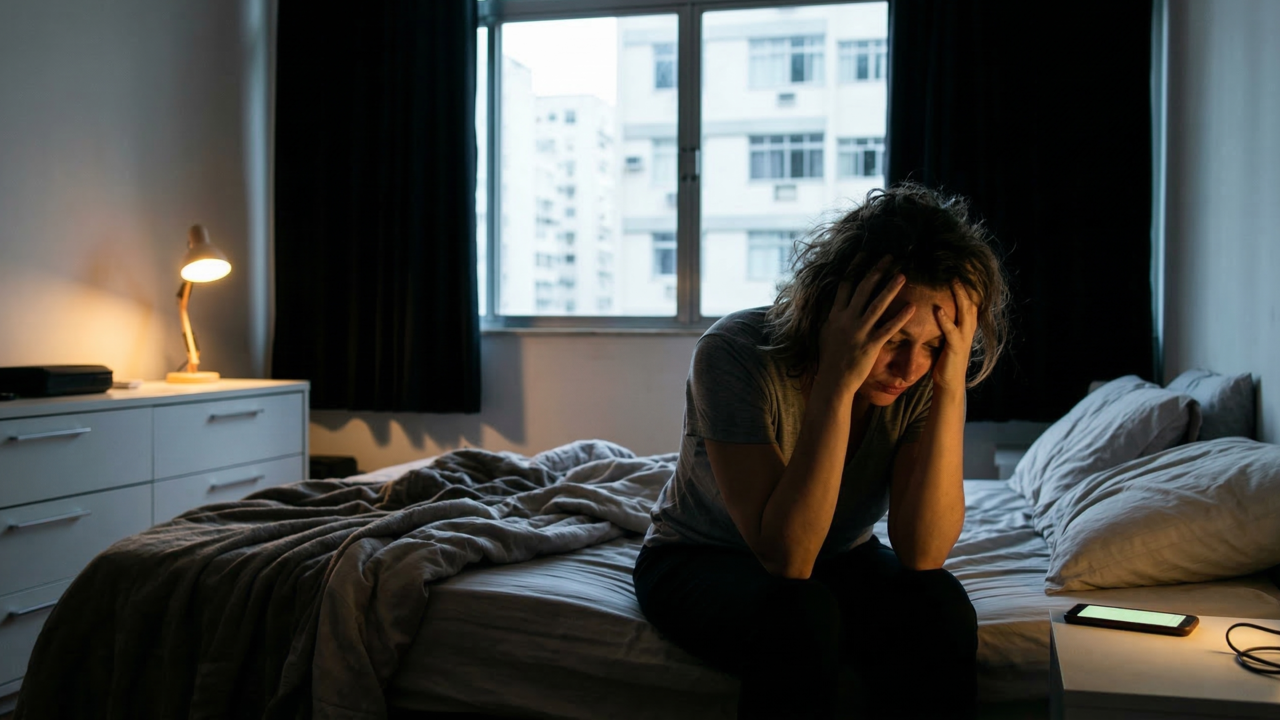 Poucos sabem o que significa dormir com uma luz acesa no quarto