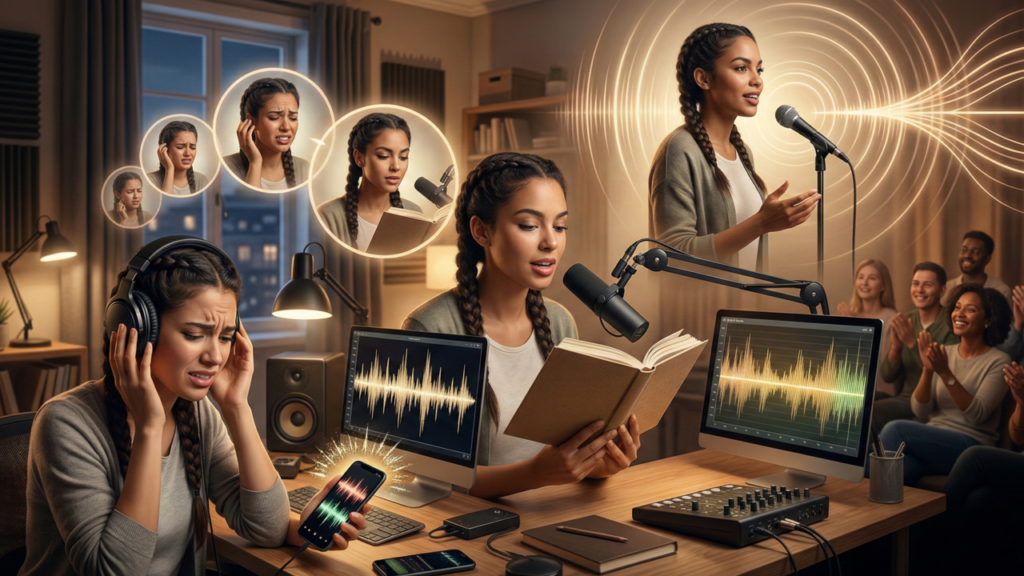 Por que sentimos vergonha ao ouvir nossa própria voz em vídeos