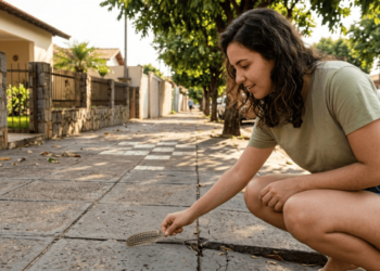 O que significa encontrar uma pena no chão