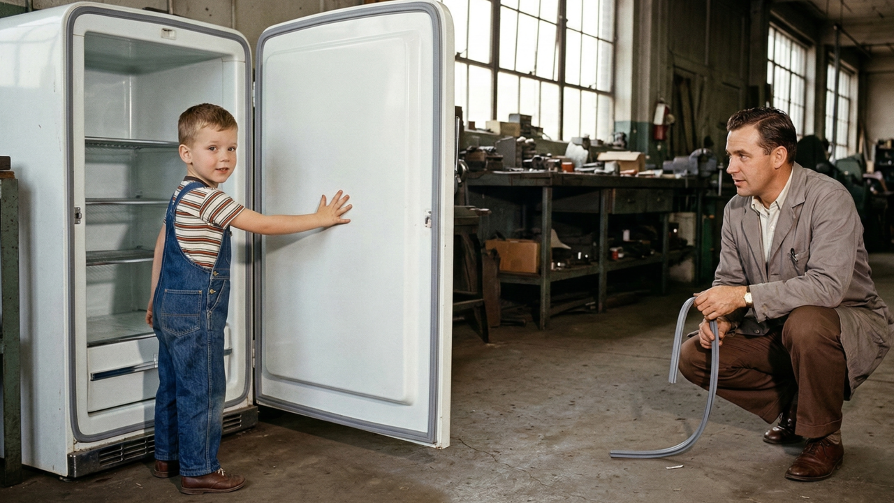 Poucas pessoas sabem por que as portas da geladeira têm borrachas magnéticas nas bordas