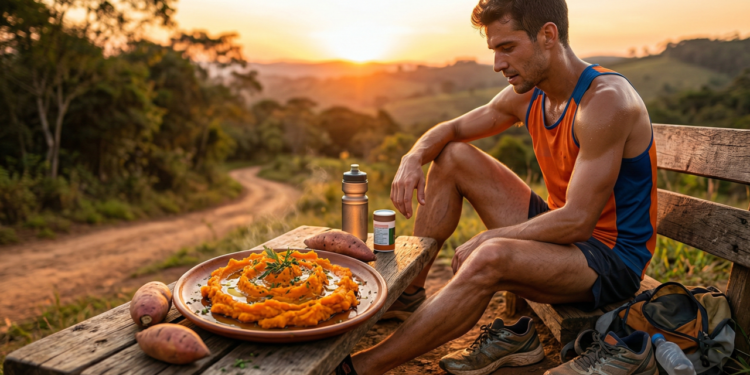 O papel da batata doce na performance esportiva e na recuperação muscular eficiente
