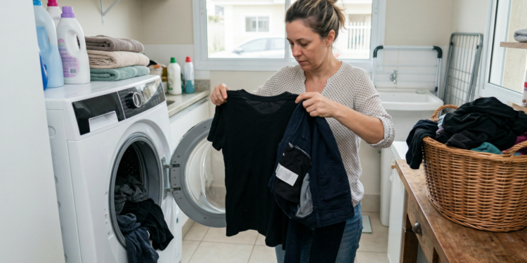 Poucas pessoas sabem por que é melhor lavar roupas escuras do avesso na máquina