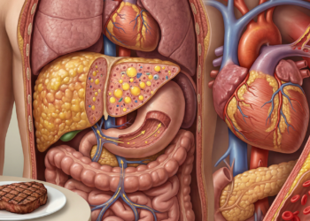 O que a carne vermelha faz no fígado e na saúde cardiovascular