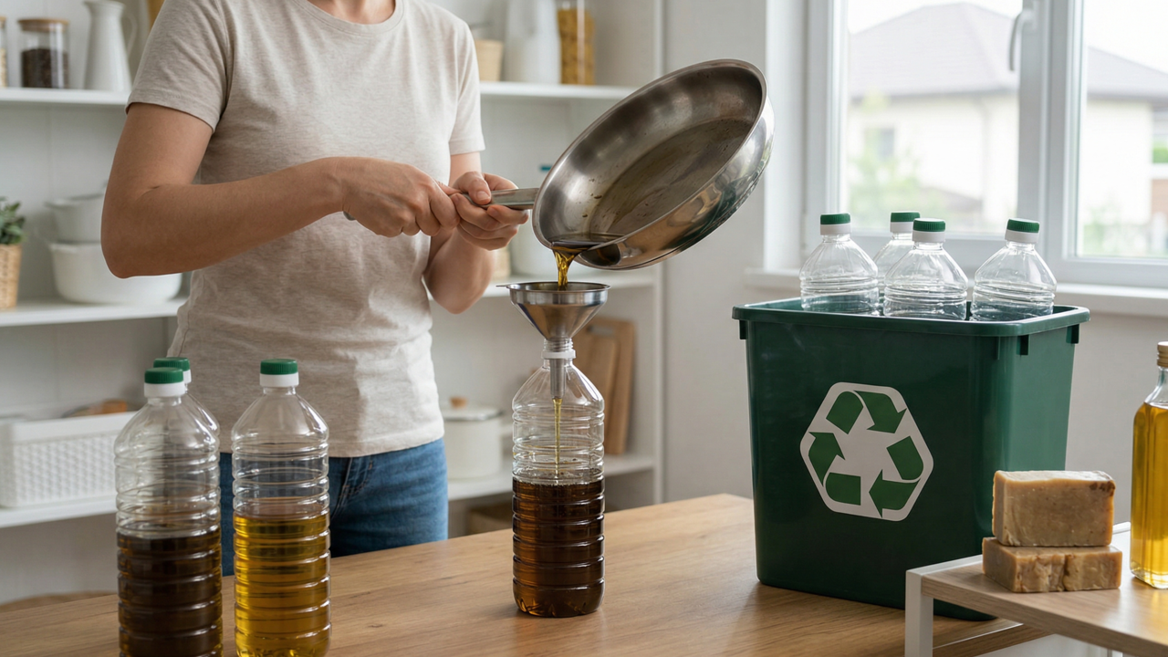Por que você deve evitar jogar óleo de cozinha usado no ralo da pia a todo custo