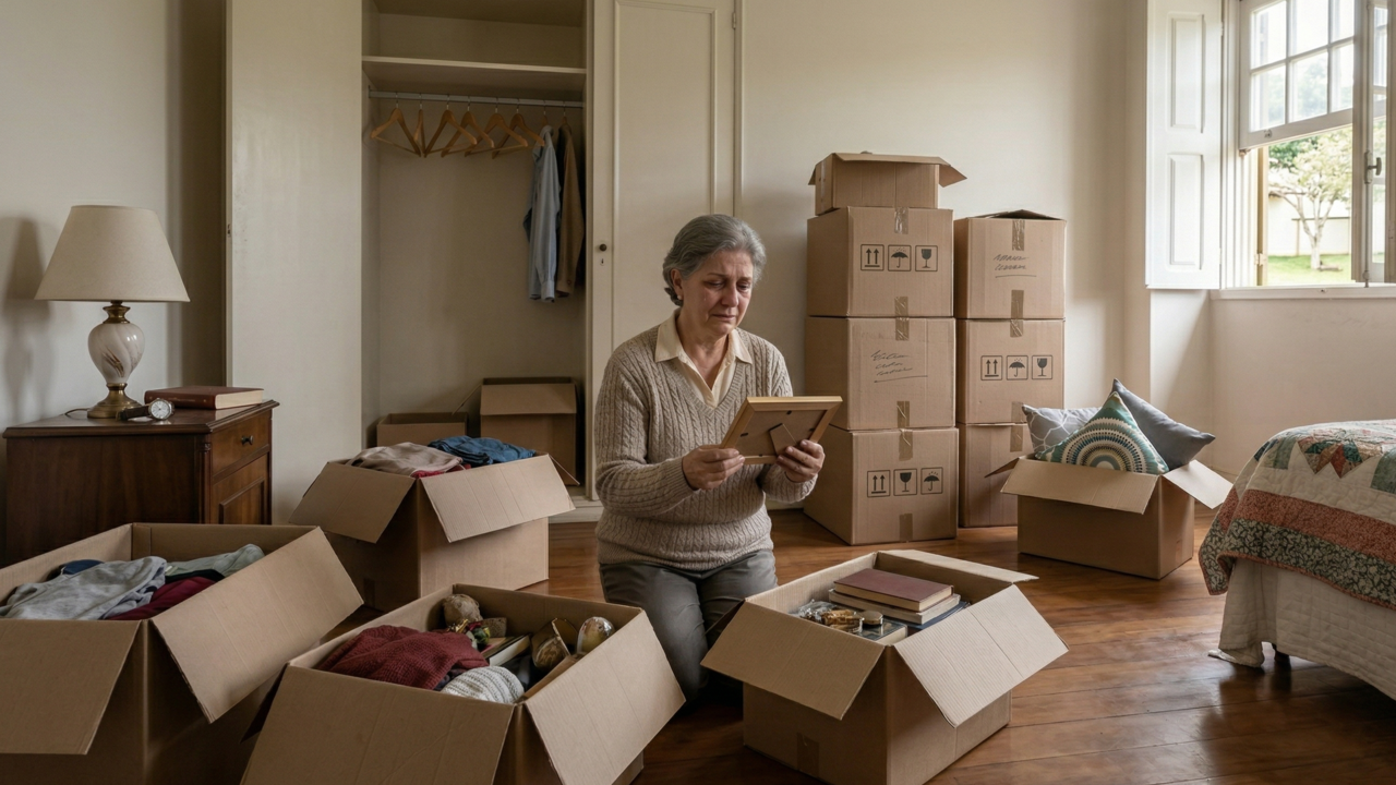 A casa mais vazia não é a que nunca teve ninguém. É aquela que já foi cheia de vida e hoje guarda apenas lembranças