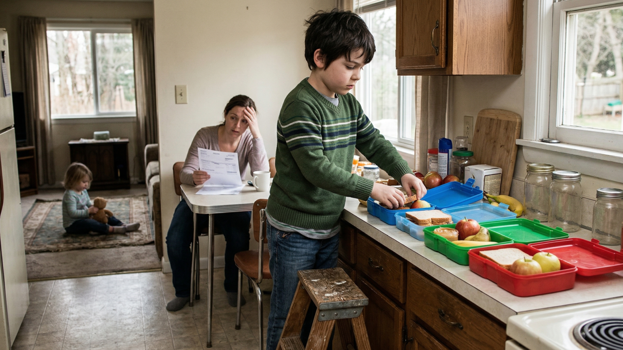 O filho mais responsável da família se torna silenciosamente aquele que carrega tudo… e ninguém percebe quando ele cansa