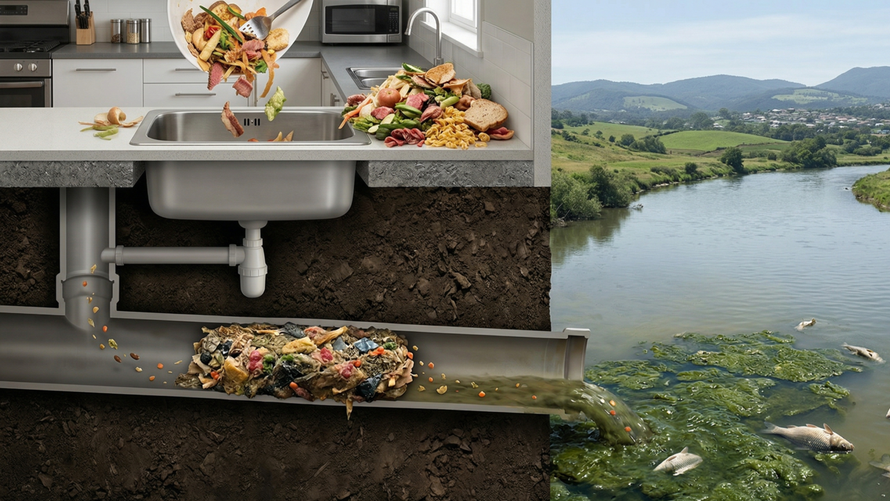 Por que você deve evitar jogar restos de comida no triturador da pia todos os dias