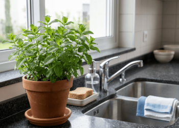 Poucos sabem dessa planta que ajuda a manter formigas longe da pia sem usar veneno