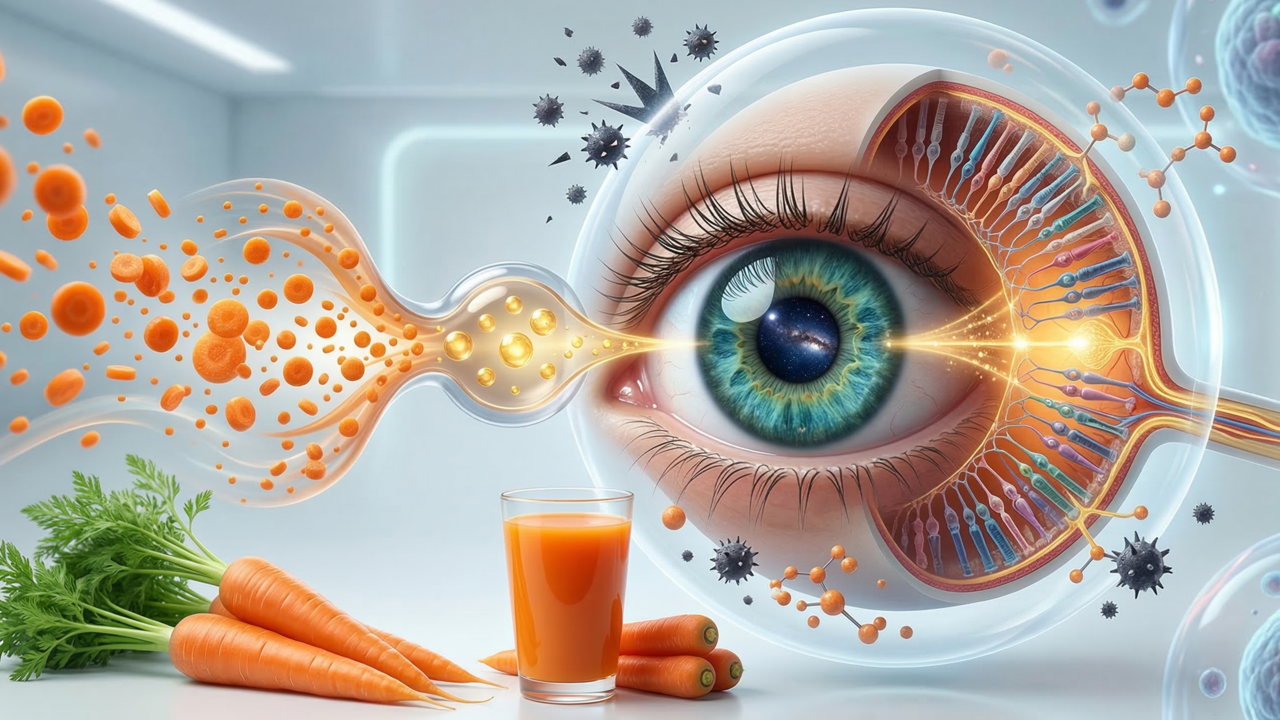 Suco de cenoura: entenda os benefícios e qual a quantidade recomendada para consumo diário