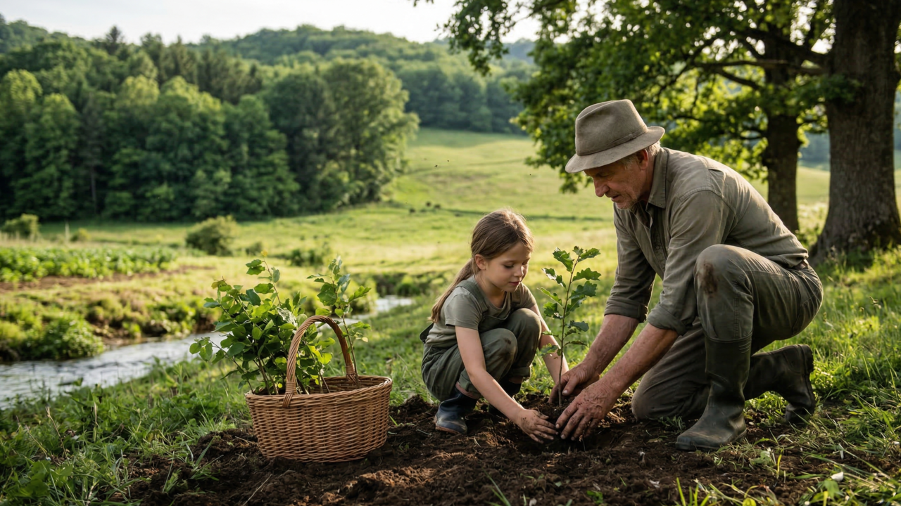 Provérbio indígena: “Não herdamos a Terra de nossos pais, nós a pegamos emprestada de nossos filhos.”