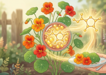 Pouca gente sabe, mas a capuchinha que nasce no jardim é comestível e rica em vitamina C