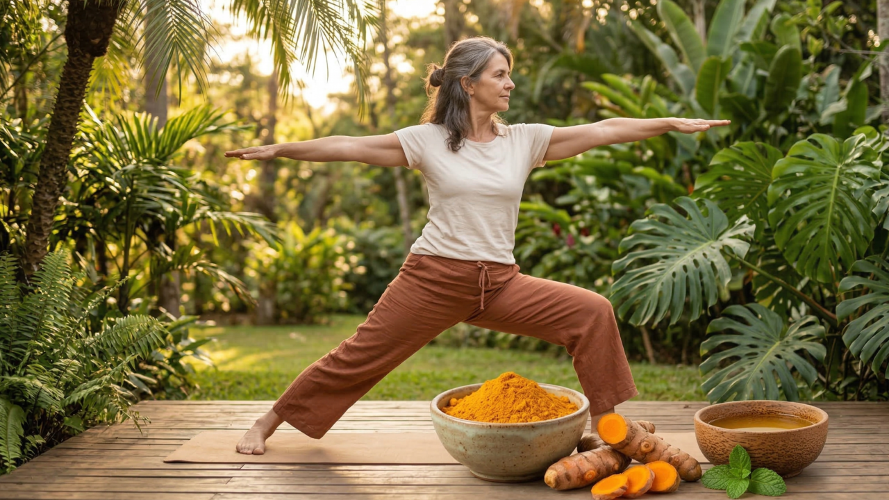 A cúrcuma que ajuda a aliviar dores nas articulações e contribui para a saúde do colágeno