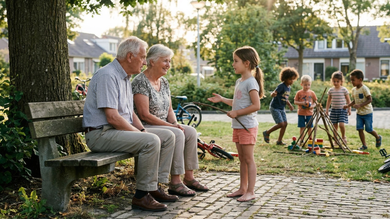 A psicologia diz que crianças que tiveram mais convivência com adultos desenvolveram maior inteligência emocional