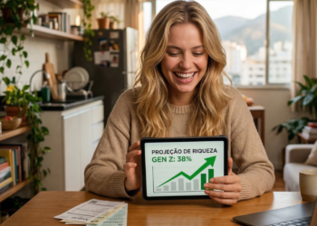 A geração Z mal consegue pagar o aluguel hoje, mas projeções indicam que 38% dos jovens serão os mais ricos da história