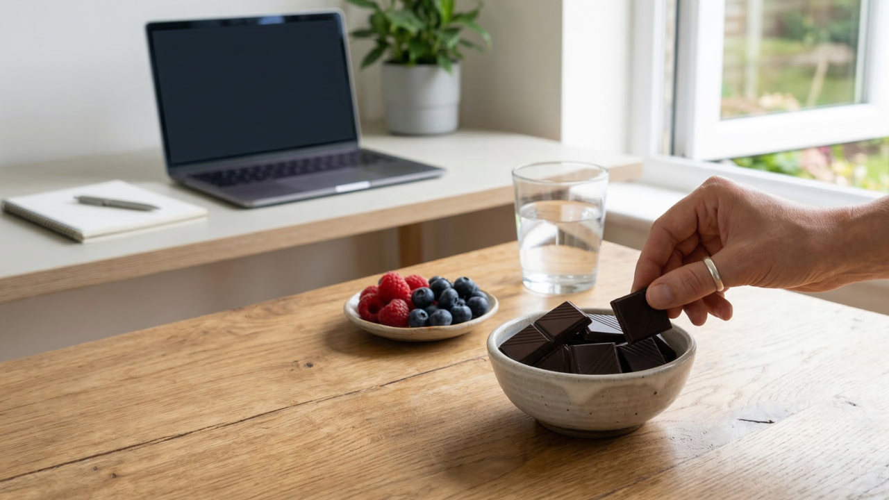 O que o chocolate amargo faz no cérebro e na saúde cardiovascular