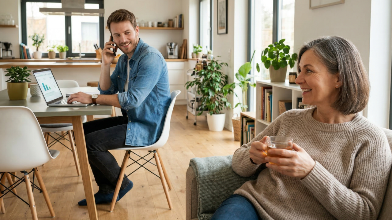 A parte mais difícil de ver os filhos crescerem não é a distância, são os momentos em que você percebe que eles já não precisam mais de você