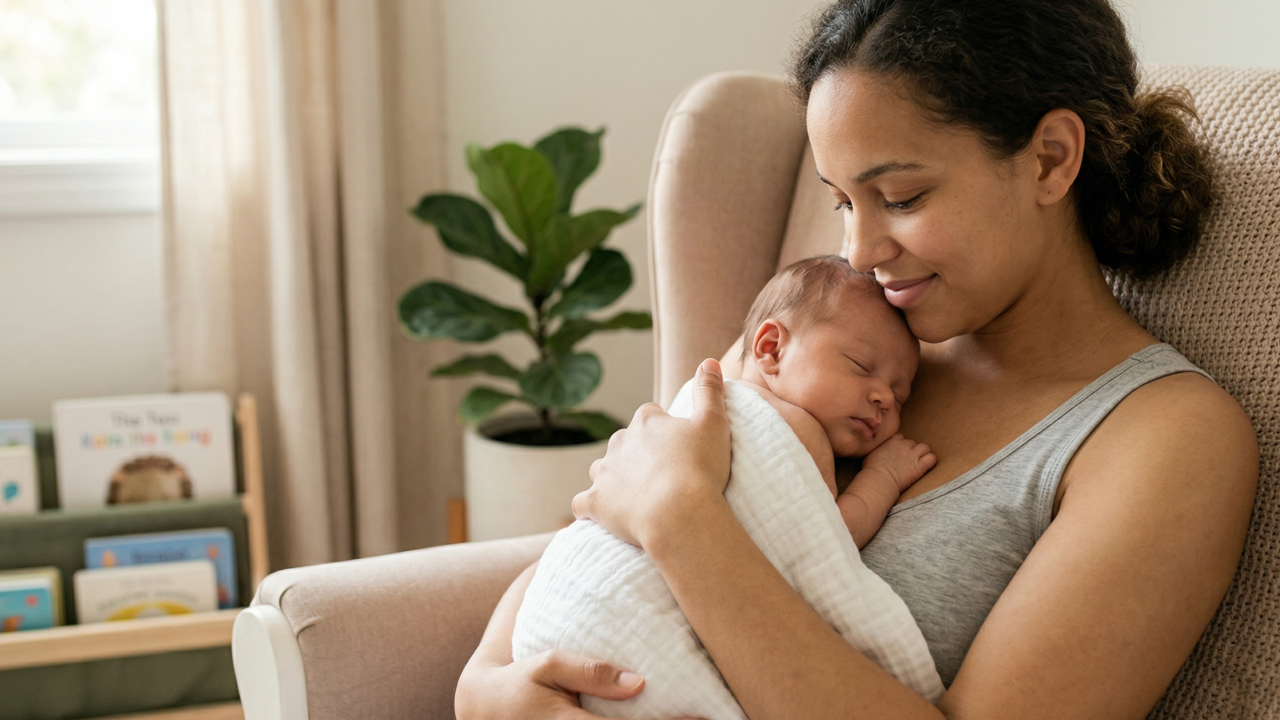 Bebês que choram menos ao longo do dia costumam ter maior contato físico com os pais, aponta estudo