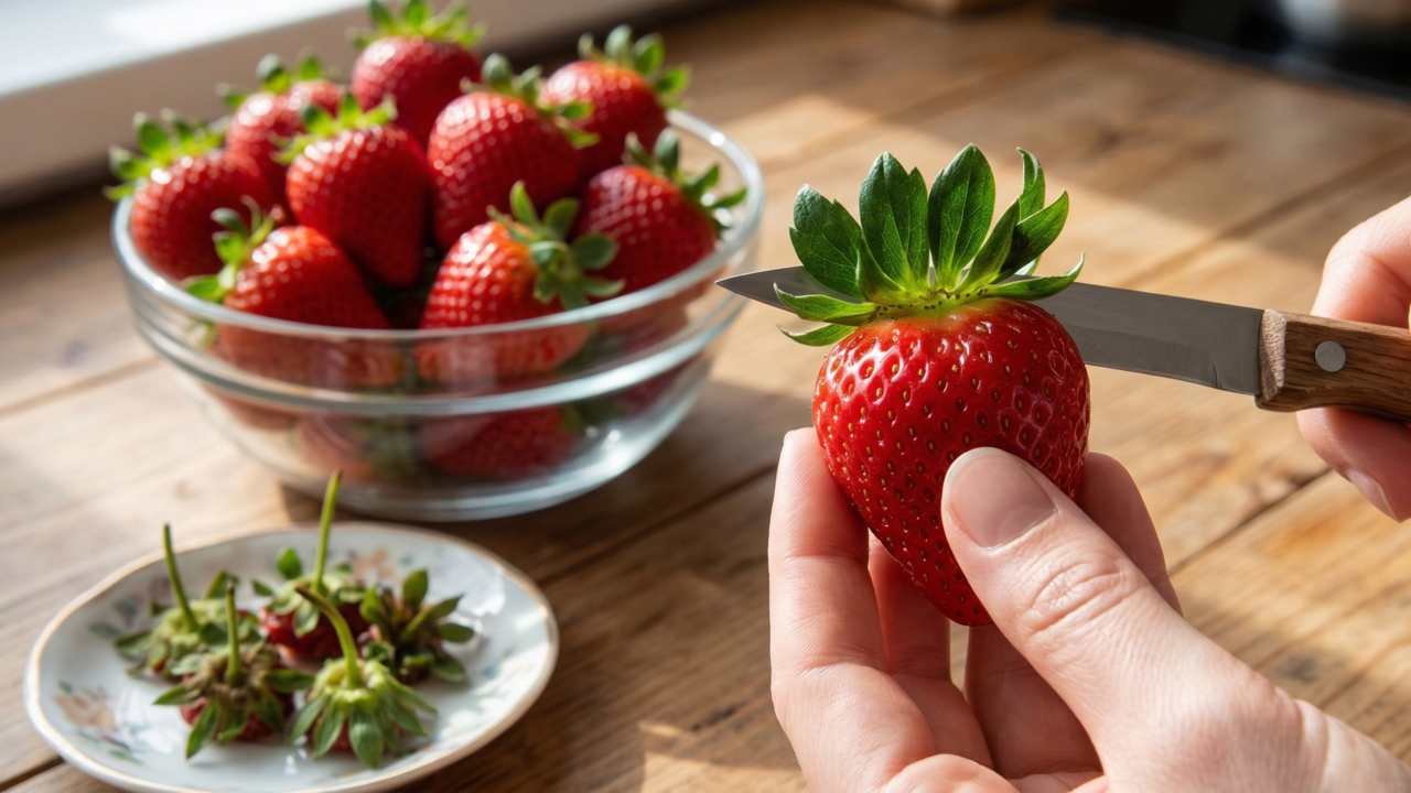 Os morangos podem durar até 10 dias sem estragar se você armazená-los dessa maneira na geladeira
