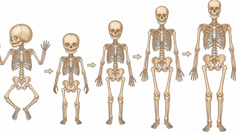 Quantos ossos existem no corpo humano e qual a função do esqueleto ...