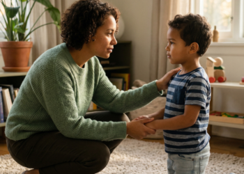A frase curta que ajuda a fazer a criança obedecer sem gritar, segundo especialistas em comportamento