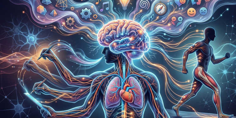 Como o cérebro controla o corpo, respiração, movimentos e pensamentos ao mesmo tempo