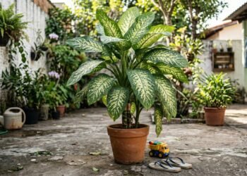 Bonita e comum no quintal, essa planta pode causar irritação grave no estômago e intestino.