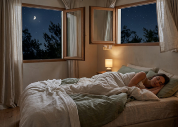 Poucos sabem o que significa dormir com uma janela aberta durante a noite