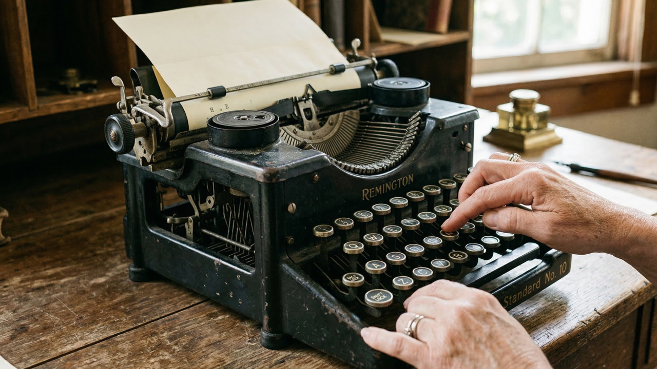 Poucos sabem, mas a tecla “Caps Lock” existe por causa das antigas máquinas de escrever