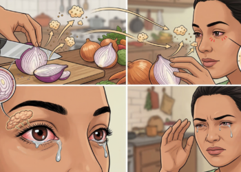Por que nossos olhos lacrimejam quando cortamos cebola
