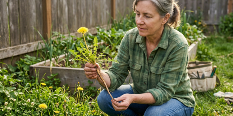 Pouca gente sabe, mas essa erva comum do jardim pode ajudar na saúde do fígado e cresce em qualquer lugar