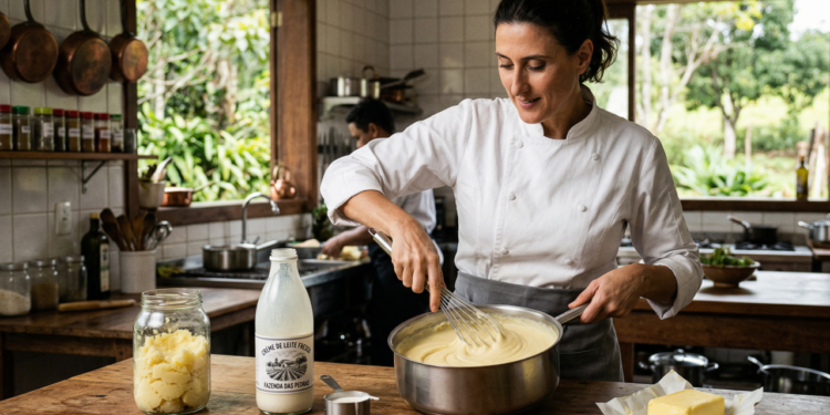 Paola Carosella, chef: “No purê de batata, eu não uso leite, uso creme de leite fresco.”