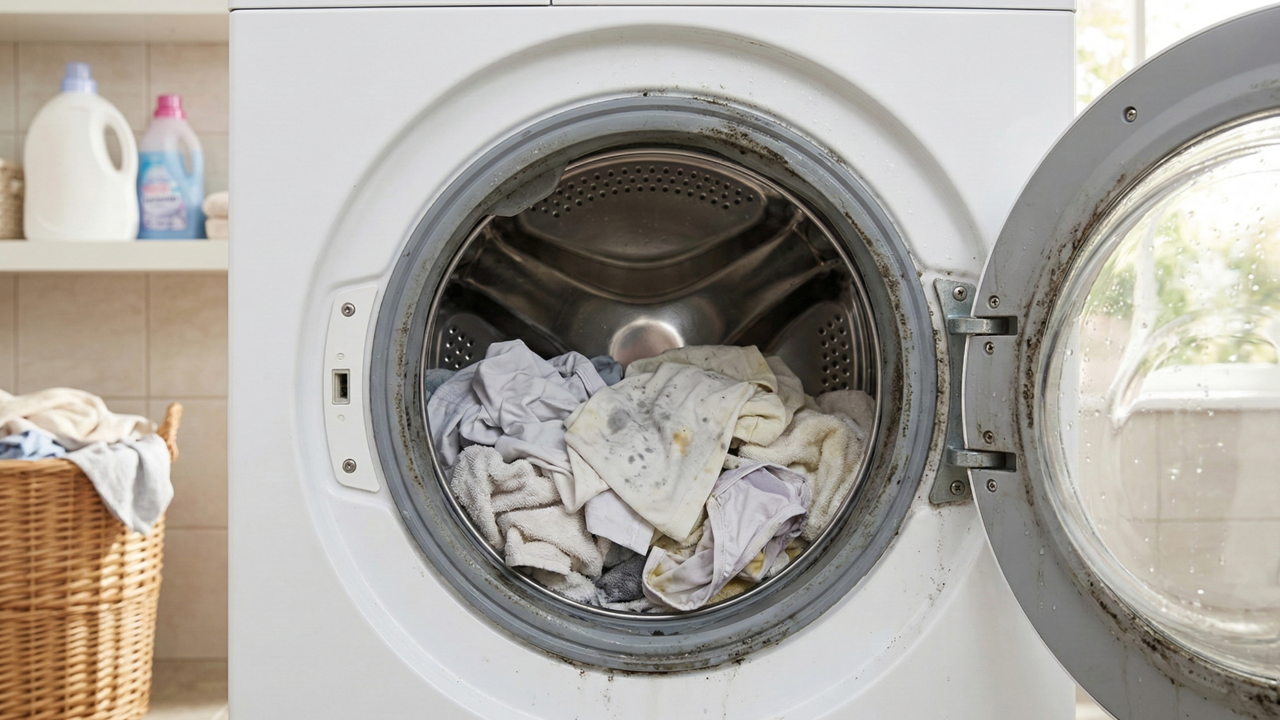 Poucas pessoas sabem por que é recomendável deixar a tampa da máquina de lavar aberta após o uso