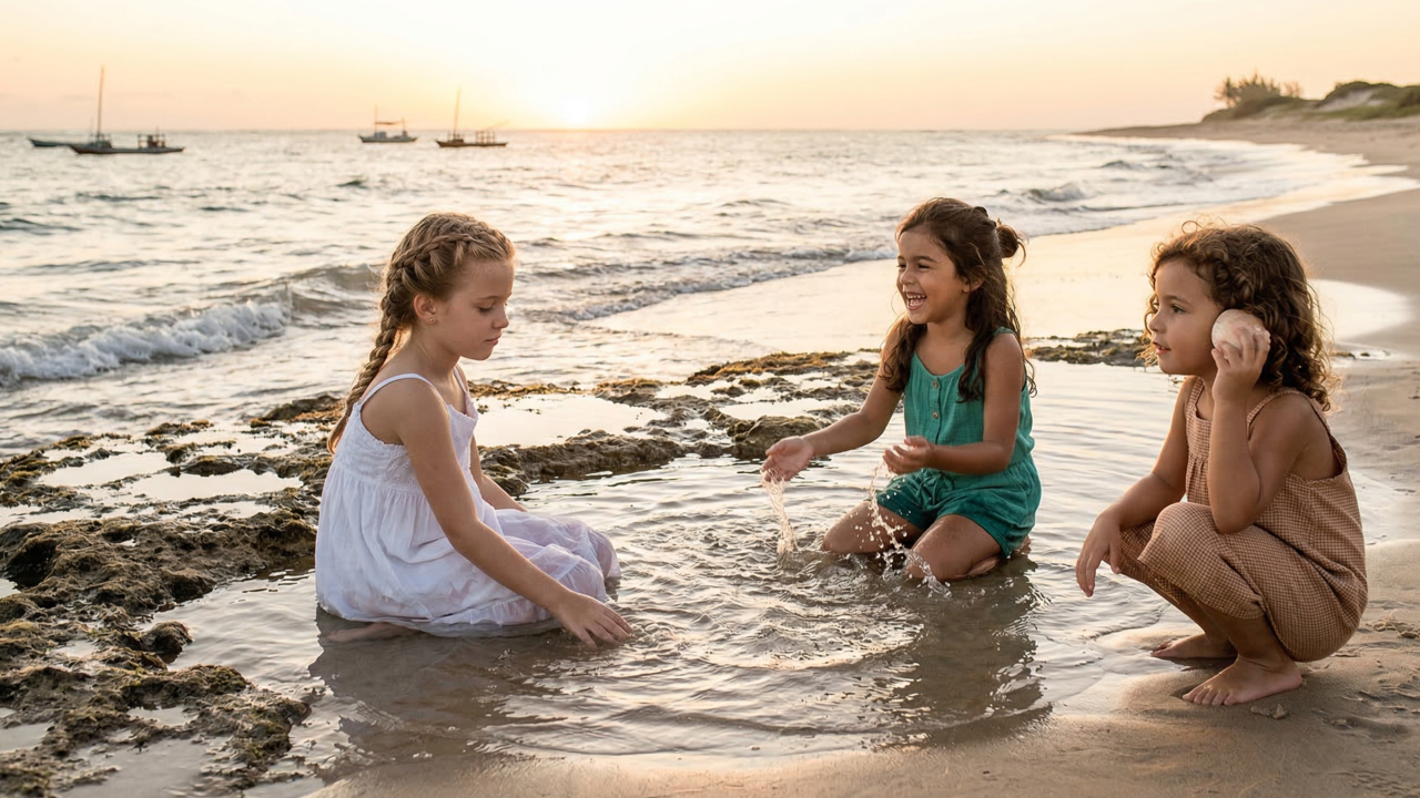Principais nomes de bebês inspirados no mar que os pais adoram