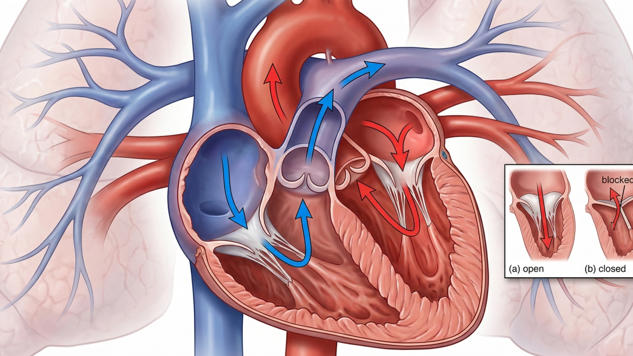 Como o coração coordena o fluxo sanguíneo entre pulmões, órgãos e tecidos do corpo