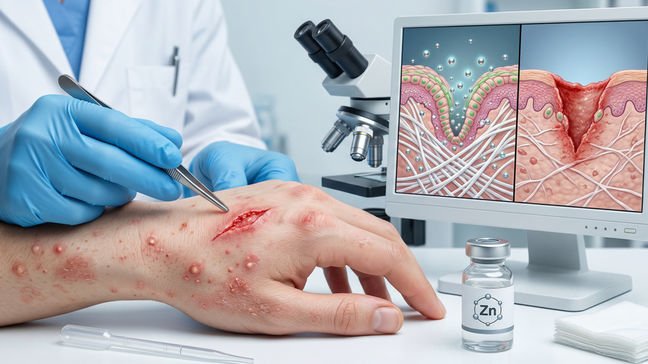 O que o corpo começa a mostrar quando você está com deficiência de zinco