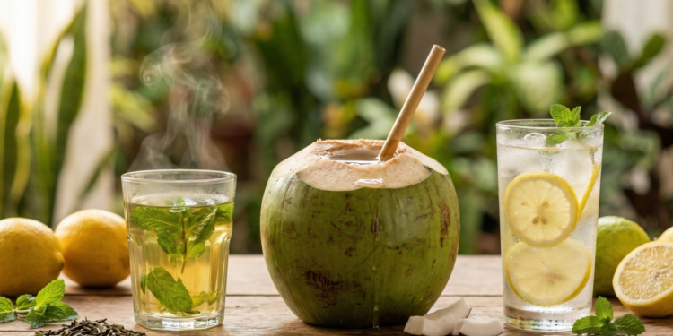 As três bebidas naturais que ajudam a hidratar o corpo e apoiar a saúde do fígado