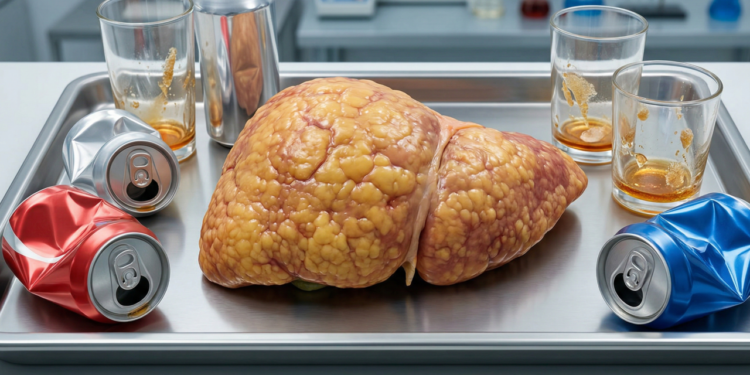 O que o refrigerante faz no fígado e no metabolismo quando consumido com frequência