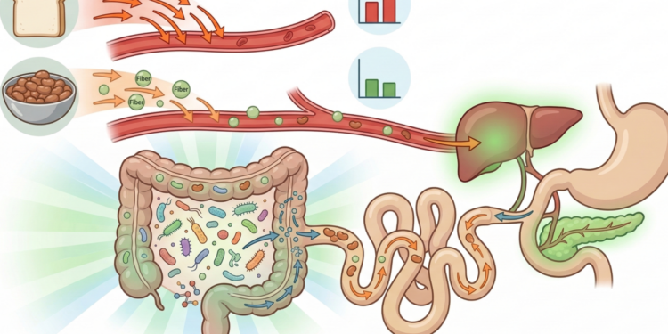 O que o feijão faz no intestino e no controle da glicose