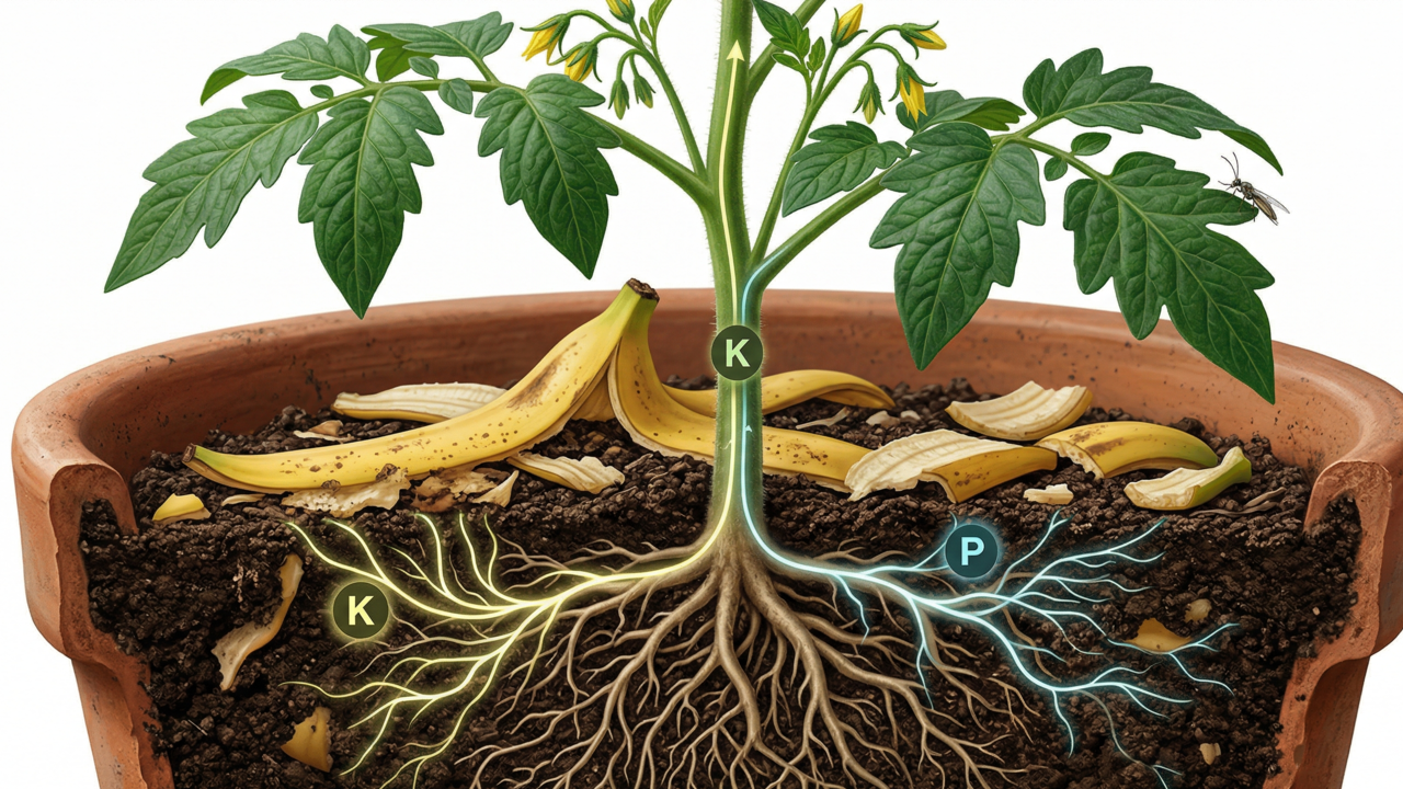 Não jogue fora cascas de banana, elas podem transformar suas plantas e poucos sabem