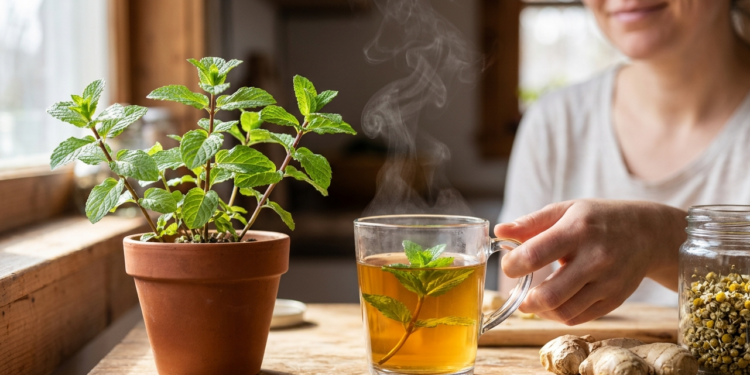 Planta medicinal fácil de cultivar que ajuda a melhorar a digestão naturalmente