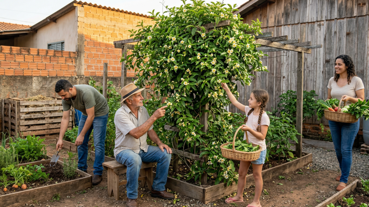 Pouca gente sabe, mas essa planta que nasce sozinha no quintal é uma das mais ricas em proteína vegetal