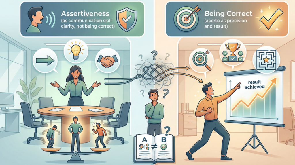 O verdadeiro significado de "assertivo" e por que tanta gente usa errado